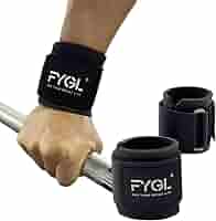 FYGLネオプレンパッド入り手首サポート付きリフティングストラップ Amazon.co.jp: FYGLネオプレンパッド入り手首サポート付き